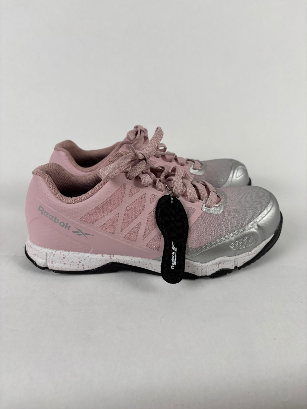 Reebok Work Speed Sneaker Pink/Gray Size 8.5, Women's, Reinforced Toe